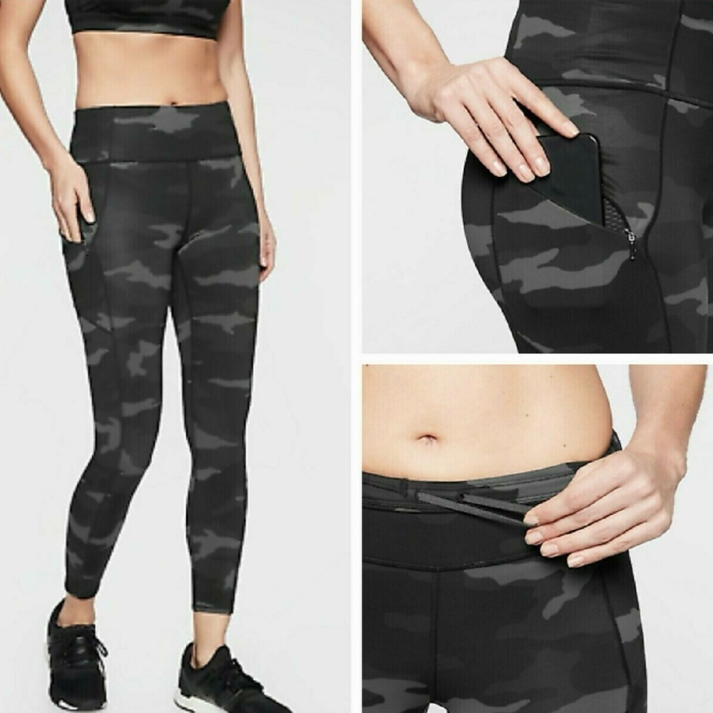 Athleta Camo Contender 7/8 Tight, MP